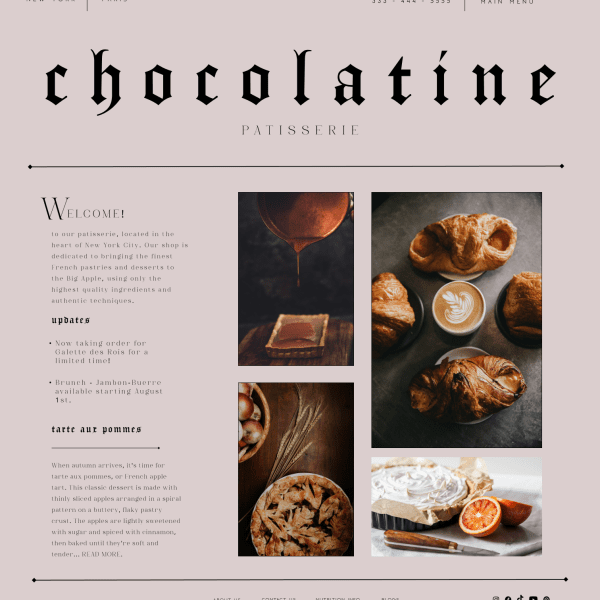 image showing the web design work The Digital Cauldron did for their client