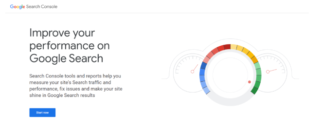 Google Search Console Website Screenshot